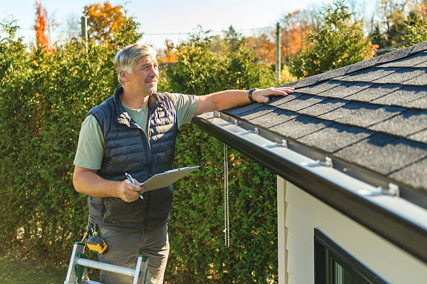 Professional Roofing technician working in Milford, PA
